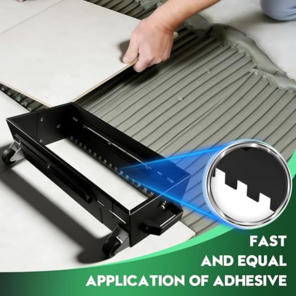Adjustable Rolling Floor Mortar Leveler
