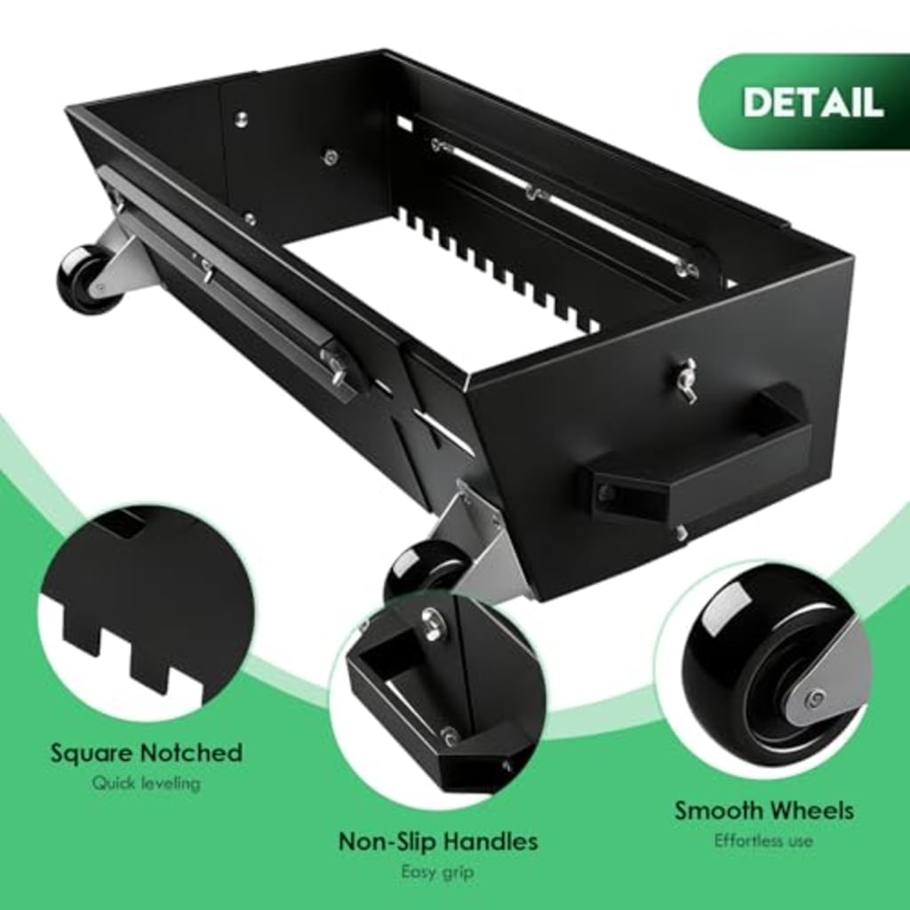 Adjustable Rolling Floor Mortar Leveler