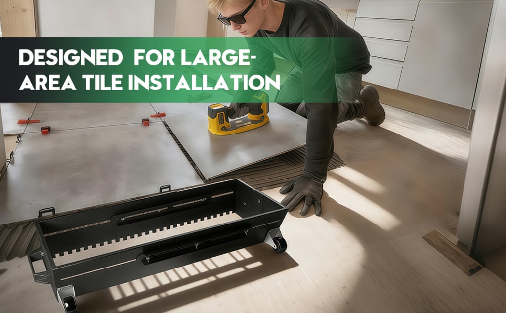 Adjustable Rolling Floor Mortar Leveler